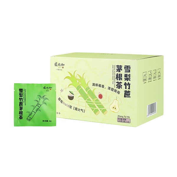 张太和 雪梨竹蔗茅根茶 8克*15袋*2盒